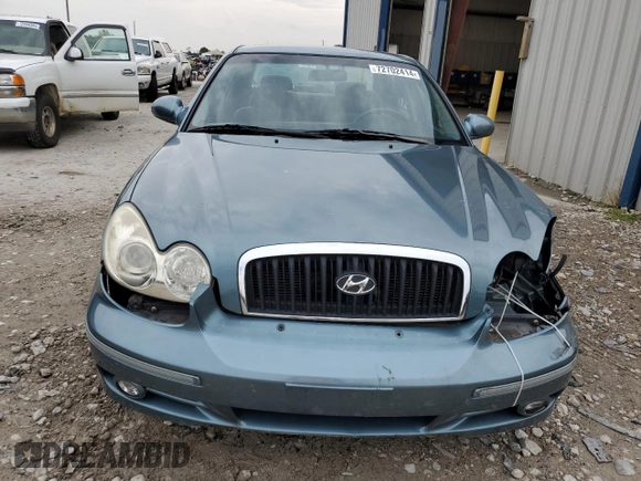 2005 Hyundai Sonata GLS with VIN KMHWF35H05A096430, listed as a Copart auction lot 72702414 with 98,334 mi miles and Salvage Title. Bid and sale history available at carsss.com. Image 5.