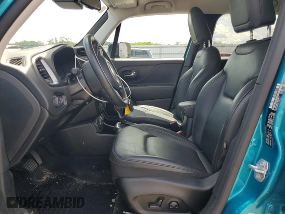 2022 Jeep Renegade Limited with VIN ZACNJDD17NPN59962, listed as a Copart auction lot 59101285 with 37,016 mi miles and Salvage title. Bid and sale history available at DreamBid. Image 7.