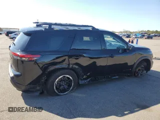 2024 Nissan Pathfinder Rock Creek with VIN 5N1DR3BD1RC224796, listed as a Copart auction lot 49659205 with 22,800 mi miles and Salvage title. Bid and sale history available at DreamBid. Image 3.