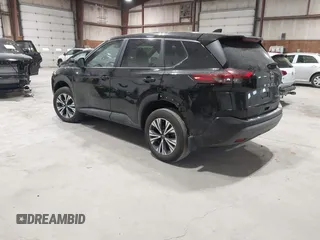 2023 Nissan Rogue SV with VIN JN8BT3BB2PW494860, listed as a IAAI auction lot 41694231 with 12,495 mi miles and . Bid and sale history available at carsss.com. Image 3.
