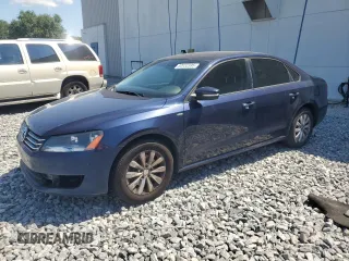 2015 Volkswagen Passat 1.8T Wolfsburg Ed with VIN 1VWAT7A36FC056431, listed as a Copart auction lot 52032395 with 180,199 mi miles and Clean Title. Bid and sale history available at carsss.com. Image 1.
