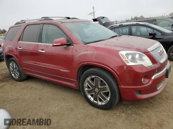 2012 GMC Acadia Denali with VIN 1GKKRTED4CJ128532, listed as a Copart auction lot 76593794 with 247,836 mi miles and Clean title. Bid and sale history available at DreamBid. Image 4.