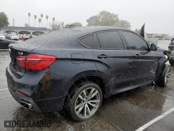 2016 BMW X6 xDrive35i with VIN 5UXKU2C58G0N78906, listed as a Copart auction lot 42349863 with 117,111 mi miles. Bid and sale history available at carsss.com. Image 3.