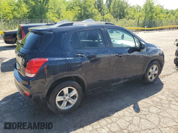 2021 Chevrolet Trax LT with VIN KL7CJLSB1MB314807, listed as a Copart auction lot 63122375 with 121,437 mi miles and Clean title. Bid and sale history available at DreamBid. Image 3.