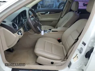 2012 Mercedes-Benz C-Class C 300 Sport with VIN WDDGF8BB3CR233158, listed as a Copart auction lot 49385975 with 132,074 mi miles and Salvage Title. Bid and sale history available at carsss.com. Image 7.