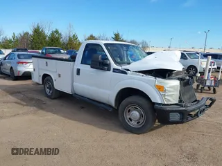 2011 Ford F-250 XL with VIN 1FDBF2A60BEB14703, listed as a IAAI auction lot 41523251 with 202,980 mi miles and . Bid and sale history available at DreamBid. Image 1.