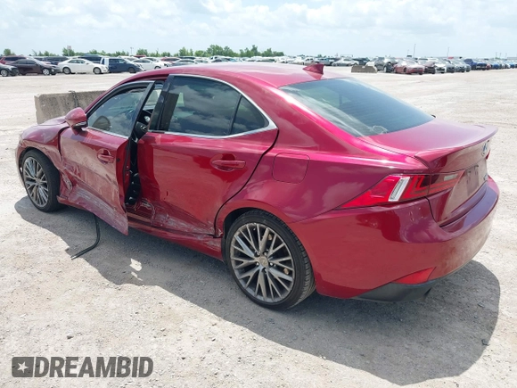 2015 Lexus IS 250 with VIN JTHBF1D2XF5077235, listed as a IAAI auction lot 42562762 with 104,674 mi miles and . Bid and sale history available at DreamBid. Image 3.
