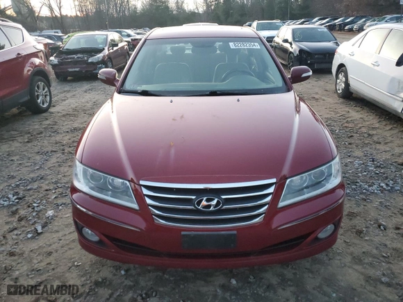 2011 Hyundai Azera Limited with VIN KMHFC4DF6BA552313, listed as a Copart auction lot 82282354 with 0 mi miles and Clean Title. Bid and sale history available at carsss.com. Image 5.
