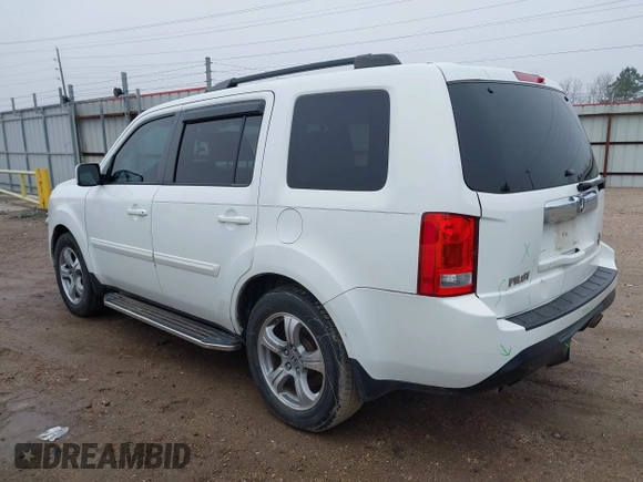 2014 Honda Pilot EX-L with VIN 5FNYF3H73EB024368, listed as a IAAI auction lot 41646002 with 157,336 mi miles and . Bid and sale history available at carsss.com. Image 3.