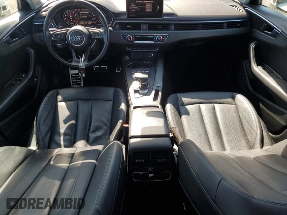 2017 Audi A4 Premium Plus with VIN WAULNAF47HN022894, listed as a Copart auction lot 46657725 with 136,691 mi miles and Salvage Title. Bid and sale history available at carsss.com. Image 8.
