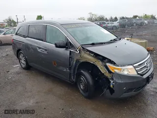 2012 Honda Odyssey EX with VIN 5FNRL5H49CB044488, listed as a IAAI auction lot 41968571 with 128,005 mi miles. Bid and sale history available at carsss.com. Image 6.
