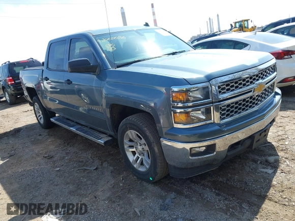 2014 Chevrolet Silverado 1500 LT with VIN 3GCUKREH9EG313565, listed as a IAAI auction lot 42003086 with 112,322 mi miles and . Bid and sale history available at DreamBid. Image 1.