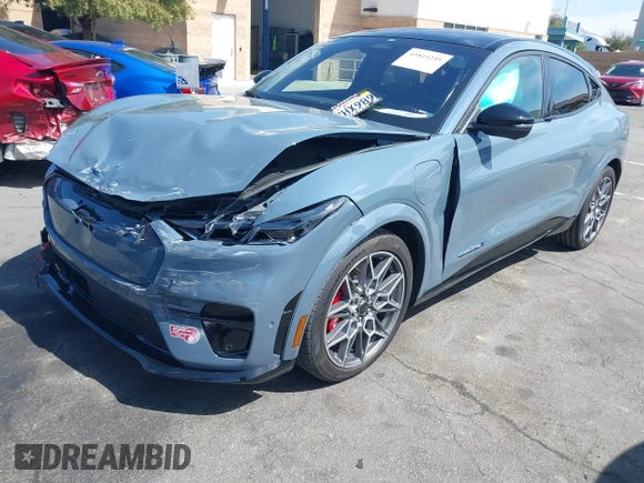 2024 Ford Mustang Mach-E GT with VIN 3FMTK4SX9RMA38146, listed as a IAAI auction lot 41815235 with 5,798 mi miles and . Bid and sale history available at DreamBid. Image 19.