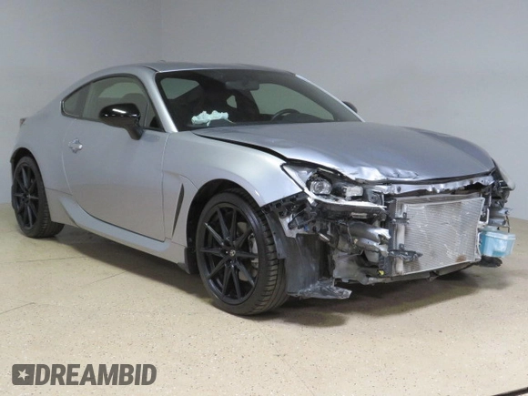 2023 Toyota GR86 Premium with VIN JF1ZNBF10P8752657, listed as a Copart auction lot 72459834 with 20,442 mi miles and Salvage Title. Bid and sale history available at carsss.com. Image 1.