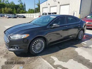 2014 Ford Fusion Titanium с VIN 3FA6P0K99ER282184, выставлен на аукционе Copart как лот 55485705 с пробегом 170 551 миль миль и Списание • Salvage title. История ставок и продаж доступна на DreamBid. Изображение 1.