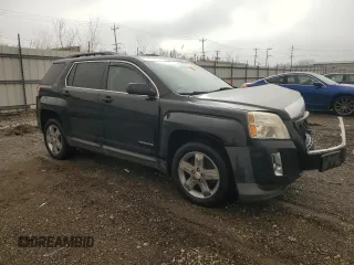 2013 GMC Terrain SLT with VIN 2GKFLUE30D6135203, listed as a Copart auction lot 49542325 with 120,333 mi miles and Salvage Title. Bid and sale history available at carsss.com. Image 4.
