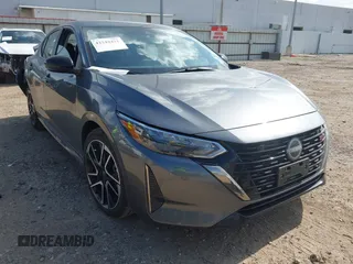 2025 Nissan Sentra SR с VIN 3N1AB8DV6SY307980, выставлен на аукционе IAAI как лот 42548422 с пробегом 5 164 миль миль и . История ставок и продаж доступна на DreamBid. Изображение 1.