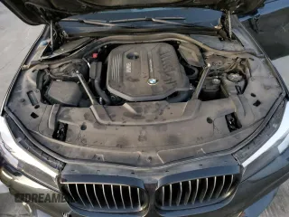 2018 BMW 7 Series 740i with VIN WBA7E2C51JG741752, listed as a Copart auction lot 71548522 with 0 mi miles. Bid and sale history available at carsss.com. Image 11.