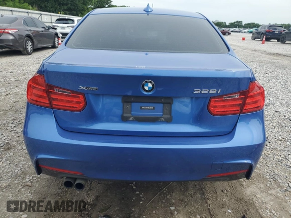2013 BMW 3 Series 328i xDrive with VIN WBA3B3C58DF536503, listed as a Copart auction lot 61086675 with 86,664 mi miles and Salvage title. Bid and sale history available at DreamBid. Image 6.