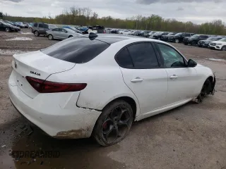 2019 Alfa Romeo Giulia Ti Sport with VIN ZARFANBN9K7622450, listed as a Copart auction lot 50780443 with 0 mi miles. Bid and sale history available at carsss.com. Image 3.