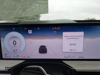2025 Genesis GV80 Prestige z VIN KMUHEESC5SU239383, wystawiony jako IAAI lot #42286176 z przebiegiem 8 795 mil mil oraz . Historia ofert i sprzedaży dostępna na DreamBid. Obrazek 7.
