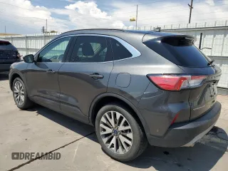 2020 Ford Escape Titanium с VIN 1FMCU9J98LUC51389, выставлен на аукционе Copart как лот 64387595 с пробегом 54 993 миль миль и Чистый • Clean title. История ставок и продаж доступна на DreamBid. Изображение 2.