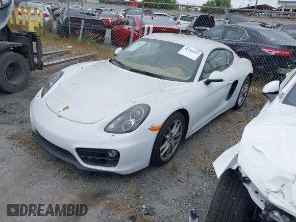 2016 Porsche Cayman with VIN WP0AA2A89GK171748, listed as a IAAI auction lot 41784245 with 70,686 mi miles and . Bid and sale history available at DreamBid. Image 2.