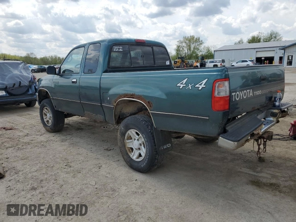 1997 Toyota T100 SR5 with VIN JT4UN24D6V0047147, listed as a Copart auction lot 54505115 with 198,535 mi miles and Clean Title. Bid and sale history available at DreamBid. Image 2.