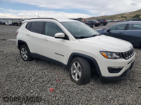 2019 Jeep Compass Latitude z VIN 3C4NJDBBXKT661517, wystawiony jako Copart lot #63339275 z przebiegiem 58 916 mil mil oraz Szkoda całkowita • Salvage title. Historia ofert i sprzedaży dostępna na DreamBid. Obrazek 4.