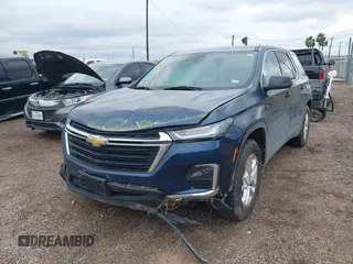 2022 Chevrolet Traverse LS with VIN 1GNERFKW6NJ147951, listed as a IAAI auction lot 41388931 with 57,424 mi miles and . Bid and sale history available at DreamBid. Image 18.
