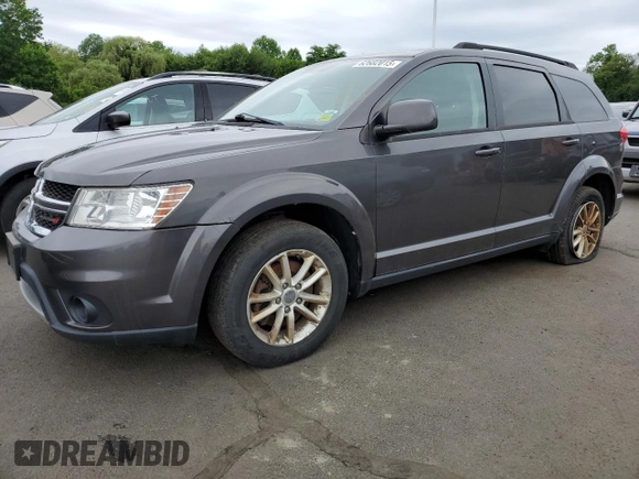 2015 Dodge Journey SXT with VIN 3C4PDCBG7FT669165, listed as a Copart auction lot 62682015 with 145,303 mi miles and Clean title. Bid and sale history available at DreamBid. Image 1.