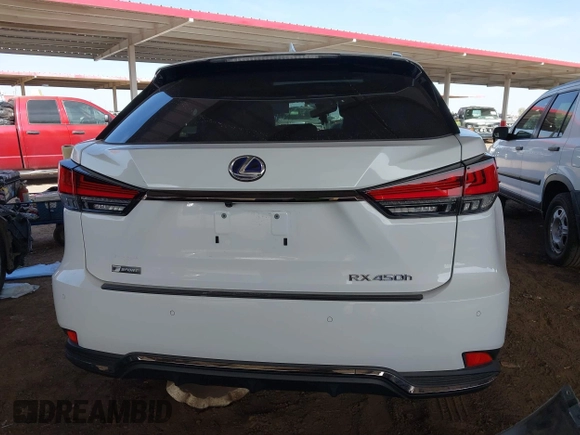 2020 Lexus RX with VIN 2T2YGMDA3LC053581, listed as a IAAI auction lot 41702200 with 59,782 mi miles. Bid and sale history available at carsss.com. Image 17.
