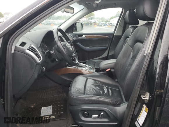 2015 Audi Q5 Premium with VIN WA1CFAFP7FA022726, listed as a Copart auction lot 59786235 with Not provided miles and Clean title. Bid and sale history available at DreamBid. Image 7.