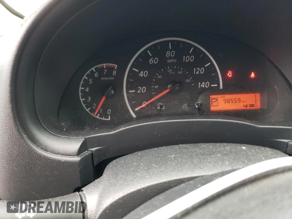 2018 Nissan Versa Sedan SV with VIN 3N1CN7AP0JL880952, listed as a Copart auction lot 80851074 with 98,559 mi miles and Salvage Title. Bid and sale history available at carsss.com. Image 9.