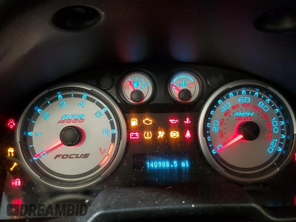 2010 Ford Focus SE with VIN 1FAHP3FN1AW146737, listed as a Copart auction lot 76261654 with 140,988 mi miles and Salvage Title. Bid and sale history available at DreamBid. Image 9.