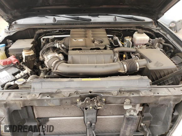 2020 Nissan Frontier SV with VIN 1N6ED0EB2LN717332, listed as a Copart auction lot 52991555 with 44,887 mi miles and Salvage title. Bid and sale history available at DreamBid. Image 12.