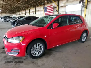 2015 Volkswagen Golf TSI S with VIN 3VW217AU1FM060632, listed as a Copart auction lot 61955645 with 110,264 mi miles and Salvage title. Bid and sale history available at DreamBid. Image 1.