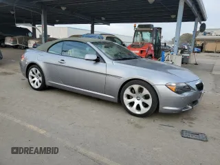 2006 BMW 6 Series 650Ci with VIN WBAEK13426CN79484, listed as a Copart auction lot 42441835 with 77,375 mi miles and Clean Title. Bid and sale history available at carsss.com. Image 4.
