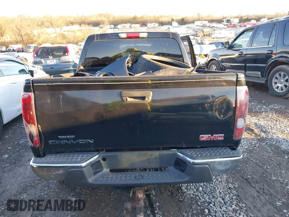 2005 GMC Canyon 1SE SLE Z71 with VIN 1GTDS136858133700, listed as a IAAI auction lot 41310966 with 1 mi miles. Bid and sale history available at carsss.com. Image 15.