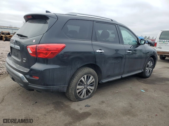2020 Nissan Pathfinder SV with VIN 5N1DR2BM6LC622605, listed as a Copart auction lot 84274964 with 0 mi miles and Salvage Title. Bid and sale history available at carsss.com. Image 3.