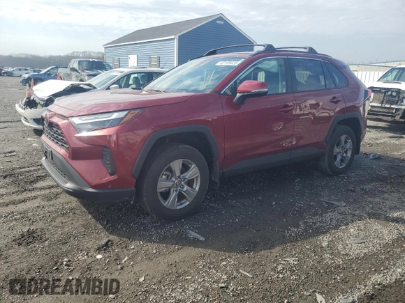 2024 Toyota RAV4 XLE with VIN 2T3P1RFVXRW466952, listed as a Copart auction lot 53199425 with 9,429 mi miles and Salvage Title. Bid and sale history available at carsss.com. Image 1.