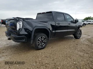 2021 GMC Sierra 1500 AT4 with VIN 3GTU9EET1MG464553, listed as a Copart auction lot 51775155 with 43,071 mi miles and Salvage Title. Bid and sale history available at carsss.com. Image 3.