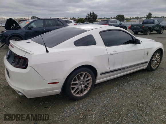 2013 Ford Mustang V6 with VIN 1ZVBP8AM3D5271855, listed as a Copart auction lot 50033585 with 140,675 mi miles and Salvage Title. Bid and sale history available at carsss.com. Image 3.