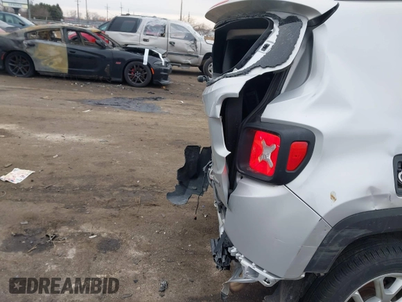 2019 Jeep Renegade Altitude with VIN ZACNJBBB6KPK20878, listed as a IAAI auction lot 41473058 with 40,699 mi miles and . Bid and sale history available at DreamBid. Image 6.