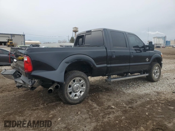 2015 Ford F-350 Platinum with VIN 1FT8W3BT9FED14400, listed as a Copart auction lot 51328055 with 221,505 mi miles and Salvage Title. Bid and sale history available at DreamBid. Image 3.