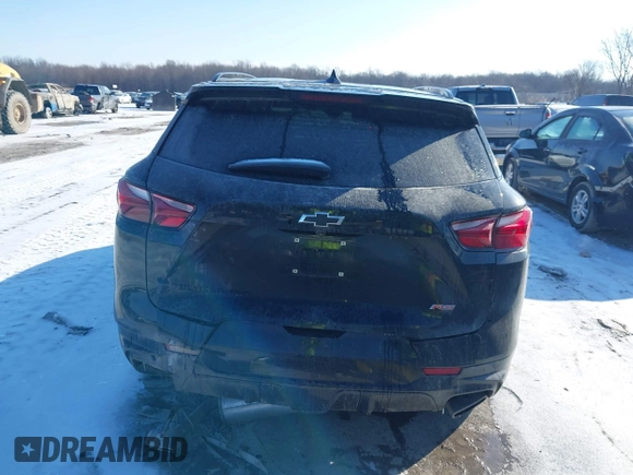 2022 Chevrolet Blazer RS с VIN 3GNKBKRS9NS236205, выставлен на аукционе IAAI как лот 41541582 с пробегом 33 986 миль миль и . История ставок и продаж доступна на DreamBid. Изображение 16.