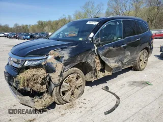 2021 Honda Pilot Touring 8-Passenger with VIN 5FNYF6H93MB051216, listed as a Copart auction lot 54486285 with 129,937 mi miles and Salvage title. Bid and sale history available at DreamBid. Image 1.