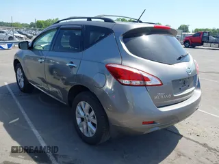 2012 Nissan Murano SV with VIN JN8AZ1MW2CW207414, listed as a IAAI auction lot 42187518 with 171,205 mi miles and . Bid and sale history available at carsss.com. Image 3.