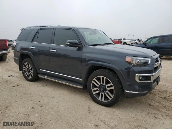 2024 Toyota 4Runner Limited with VIN JTEKU5JR2R6254676, listed as a Copart auction lot 89263505 with 6,857 mi miles and Salvage Title. Bid and sale history available at carsss.com. Image 4.