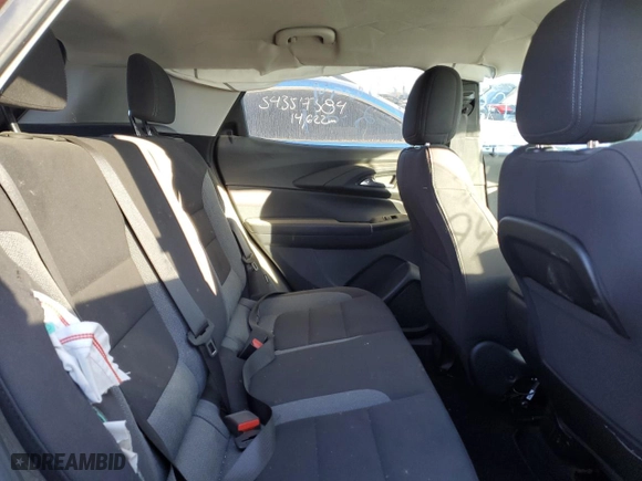 2022 Chevrolet TrailBlazer LT with VIN KL79MPS29NB135585, listed as a Copart auction lot 83852444 with NaN miles and Salvage Title. Bid and sale history available at carsss.com. Image 10.